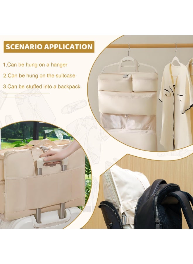 بيتلا 7 في 1 معلقة مكعبات تعبئة للسفر طوي حقيبة للحمل المنظم حقيبة مكعبات تعبئة للحقائب وأمتعة السفر - Image 5